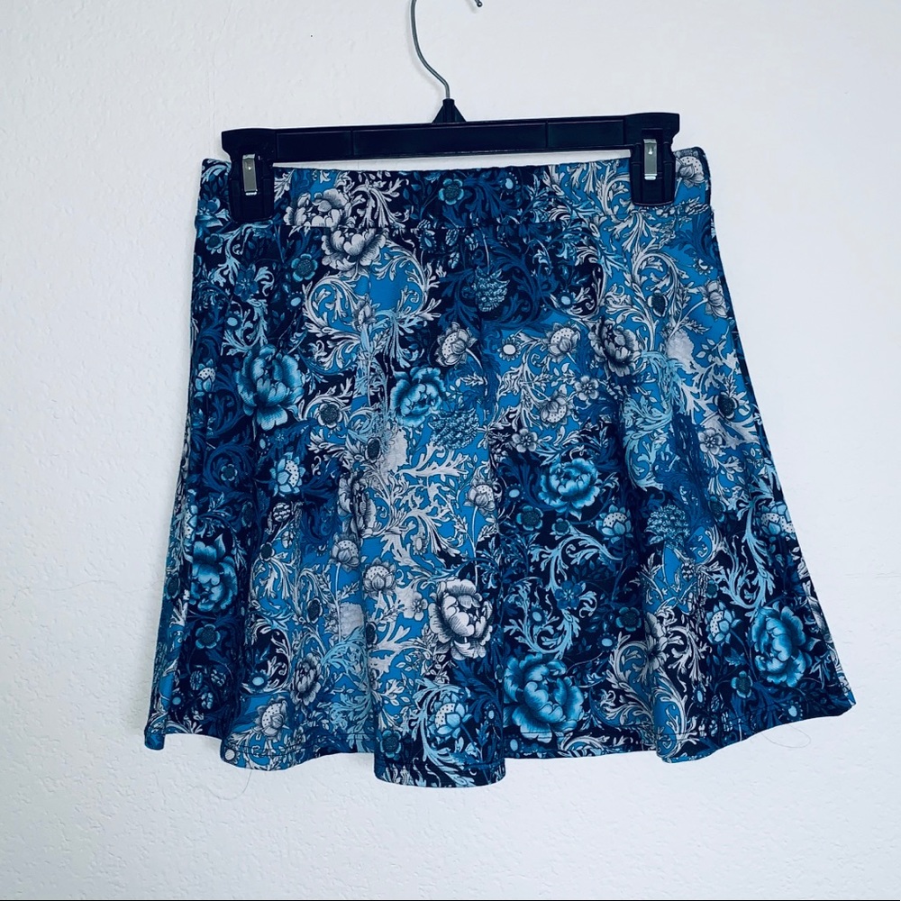 Floral Skater Skirt